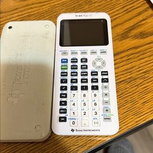 Texas Instruments TI-84 Plus CE White Graphing Calculator